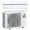 MITSUBISHI ELECTRIC MUZ-LN25VG2 + MSZ-LN25VG2V Kit Monosplit a Parete Kirigamine Style R32 con Wi-Fi Integrato - 2.5 kW Bianco Perla
