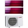 MITSUBISHI ELECTRIC MXZ-2F53VF + (2x) MSZ-LN35VG2R Kit Dual Spilt a Parete DC Inverter da 18000 BTU