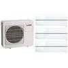 MITSUBISHI ELECTRIC MXZ-3F68VF + (2x)-MSZ-LN25VG2V + MSZ-LN50VG2V Kit TrialSplit a Parete Kirigamine Style R32 con Wi-Fi Integrato - 6.8 kW