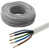 No Brand Cavo Elettrico in PVC Multipolare FROR 5x1.5 mmq per Collegamento Unità Esterne ed Interne