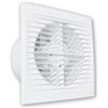 TECNOSYSTEMI 11104008 Aspiratore Elettrico in ABS con Rete Anti Insetti Open TH 100 con Timer e Sensore di Umidità - Estrazione d'Aria 95 m3/h