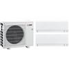 MITSUBISHI ELECTRIC MXZ-2F53VFHZ + 2x MSZ-AY25VGKP Kit Dualsplit a Parete MSZ-AY in Pompa di Calore R32 Hyper Heating - 5.3 kW Bianco