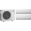 MITSUBISHI ELECTRIC MXZ-2F53VFHZ + MSZ-BT25VGK + MSZ-BT35VGK Kit Dualsplit a Parete MSZ-BT in Pompa di Calore R32 Hyper Heating - 5.3 kW Bianco