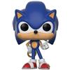 FUNKO - Sonic Il Riccio Pop Games Vinile Figura Sonic Con Cerchio 9 Cm