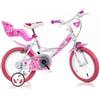DINO BIKES - Bicicletta Bambina Little Heart 14''