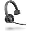 POLY - AUDIO - POLY Voyager 4310 UC Auricolare Wireless A Padiglione Ufficio USB tipo A Bluetooth Nero