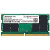 TRANSCEND - Memoria SoDimm JM4800ASE 16G GB (2x8 GB) DDR5 4800 MHz CL40 Colore Grigio