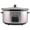BEPER - Slow Cooker Pentola Per La Cottura Lenta 4,5 Ltri In Ceramica 3 Cotture