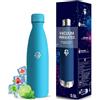 Grsta Borraccia Termica, Borraccia 500 ml, Senza BPA, Borraccia Bambini, Senza Perdite, Borraccia Acciaio Inox, Mantiene Caldo per 12 Ore/Freddo 24 Ore, Borracce per Scuole, Uffici, Caffè, Campeggio