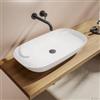 VITRA Lavabo da appoggio ovale 70 cm in ceramica bianco lucido - Chill