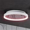 DEGHI Soffione doccia Ø 30 cm ad incasso con cassa bluethoot led bianco - Rain Led