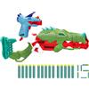 HASBRO - Nerf DinoSquad Combo Pack - Blaster Dinosauri con 15 Dardi