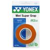 Yonex Ac102Ex Wet Super Grap Overgrip Orange 3Pz