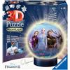 Ravensburger - Puzzle 3d Night Lamp Frozen LED | Puzzle 3d Bambini A Partire Dagli 6 Anni | Modellismo Da Costruire Bambini Di 72 Pezzi | Regalo Bambino 6 Anni E Più