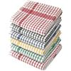 Emma Barclay Superdry - Strofinacci in spugna, motivo a quadri, 45 x 65 cm, confezione da 6