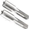 CoCud Mano Foratura Maschi, M14 x 1.5 Filo, Metrico Lega Strumento Acciaio Vite Maschiatore Fondo Maschio per Riparazione Filettatura Macchina, 1-Paio