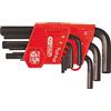 KS Tools - 151.3211 - brugole kit 9 pezzi - chiavi a brugola in pollici brunito - Quadrato 6x6