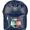 Enzo Castellano SSC NAPOLI Zaino Piccolo AG4IN, 50% NY 50% PVC. Linea Enzo Castellano SSC NAPOLI 124023