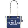 MARC JACOBS The Small Tote, Borsa Donna, Lavaggio Scuro, 26x13x21