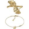 Emporio Armani Donna Bracciale in Ottone Dorato, Set