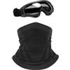 FDGGT Maschera Dal Freddo 1 Pezzo, Occhiali Protettivi 1 Pezzo, Maschera Termica Per Bicicletta, Maschera Da Sci, Set Per Sport All'Aria Aperta Antivento