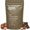 BAM Preparato per Cioccolata - Calda Cioccolata Solubile Cremosa in Polvere, con Dosatore - 220g, 7 Porzioni (Cioccolato con nocciole)