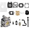CDIYTOOL MS170 MS180 C1Q-S57A Carburatore per STIHL 017 018 MS 170 180 180C MS170 MS180 MS170C MS180C Motosega con Kit di Regolazione Filtro Aria