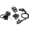 GOOFIT Regolatore di tensione del solenoide del relè Cdi 6pin della bobina di accensione Sostituzione per GY6 4 Stroke 50cc 125cc 150cc 139QMA 139QMB ATV Scooter Moped China Roller