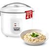 Wintem - Cuociriso Elettrico da 700W con Vaporiera Integrata e Pentola Antiaderente, Cucina Sana e Veloce, Mantiene il Calore Automaticamente, Ideale per Riso e Cottura al Vapore