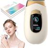 Dsongo Lumisilk Lumina Luce Pulsata PRO 2.0 con Luce Pulsata 2 in 1 per Donna e Uomo Epilatore Lumia Lumisilk, Luce Pulsata, Epilatore Laser per Donna, Tecnologia Avanzata per Risultati Duraturi (Bianco)