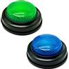 DIELIANHUA 2 PCS Buzzer Button, Buzzer Gioco, Buzzers Pulsante Gioco, Buzzers di Giocos con Luce E Suono, Adatto per Il Giocos A Casa E L'insegnamento In Classe per Bambini Dai 3 Anni In Su
