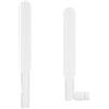 Generic Antenna WiFi per PC, Antenna WiFi per Router WiFi Scheda di Rete Wireless Adattatore USB Monitor di Videosorveglianza (WHITE)