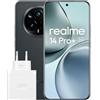 realme 14 Pro+ 5G Smartphone, 8+256GB, Fotocamera Sony IMX896 OIS 50MP, Snapdragon® 7s Gen 3, Display Quad-Curve Senza Cornici, Batteria 5260mAh, Ricarica Rapida 80W SUPERVOOC, Grey
