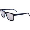 HUGO HG 1242/S Occhiali da sole da uomo Nero e Blu