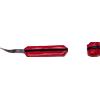 Conquest Os Coppia cavigliere/polsiere da kg. 0,5 in tessuto spalmato rosso
