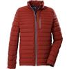 G.I.G.A. DX Uomo Giacca trapuntata/giacca funzionale GW 29 MN QLTD JCKT, dunkel feuerrot, L, 43521-000