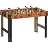 HOMCOM Biliardino Calcio Balilla per Bambini con Manopole Antiscivolo, Segnapunti e Palline Incorporate, 118x104x69cm