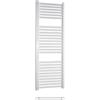 Buosha Termoarredo Scaldasalviette Bianco cm 80 x 45 326W Tubi in Acciaio Orizzontali Elena Radiatore d'Arredo Idraulico