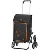 ANDERSEN Royal Sh. Erbo - Carrello per la spesa, 45 l, in alluminio, pieghevole, con ruote rimovibili, per salire le scale