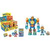 SUPERTHINGS RIVALS OF KABOOM SUPERTHINGS Serie Rescue Force - Collezione completa dei 6 Kazoom Kids della nuova serie Rescue Force & Superbot Kazoom Power - Robot articolato con accessori di Combate
