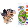 Simba Art and Fun 3D Spinosaurus - Dinosauro da assemblare, facile da montare, a partire dai 5 anni in su