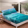 Loussiesd Ocean Themed Lenzuolo Set Mare Stampato Biancheria Da Letto Set Per Bambini Ragazzi Ragazze Bambini Hawaiian Spiaggia Lenzuolo Ultra Morbido Estate Teal Ocean Decor Letto Copertura King Size