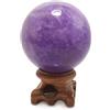 Polar Jade Sfera di quarzo rosa, rara pietra protettiva, per decorazione, guarigione, meditazione e Feng Shui, realizzata a mano, Ametista, Amethyst Ball