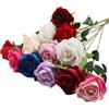 GIUSOBG 12 Pz Rose Finte in Seta Artificiale Bouquet 52cm Fiori Finti di Rosa con Steli Lunghi Colori misti Fiori Artificiali Finte Artificiali per Decorazioni per la Casa di Nozze