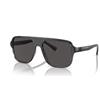 Dolce & Gabbana 0DG6134 Occhiali, Transparent Grey/Black, 57 Uomo