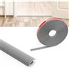 Flintronic Striscia di Soglia, 3.5CM*2M PVC Striscia di Transizione per Pavimenti, per Finiture di Moquette, Soglia di Transizione, per Pendenza di Soglia da 10 mm(Legno Grigio)