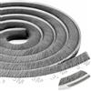 Jyvex Guarnizione a spazzola per porta, autoadesiva, 9 mm x 23 mm, striscia di guarnizione per porta, guarnizione inferiore, guarnizione a spazzola per tapparelle, paraspifferi per porte