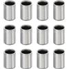 PATIKIL Distanziali Acciaio M6 12pz Distanziali Metallici Acciaio 6,2 Mm ID x 10 Mm OD x 15 Mm L Distanziatore per Viti Acciaio Carbonio Rotondo per Bulloni a Vite 1/4 o M6
