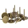 Tomotato 100 Pezzi Chiodini per Tappezzeria, Puntine da Disegno per Unghie per Mobili a Testa Piatta in Stile Vintage in Bronzo per La Decorazione della Porta del Divano di Mobili(14 x 20mm)
