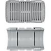SOMA Connettore per tubo corrugato M40 - Manicotto, 30 semigusci (per 15 collegamenti), resistente agli urti, antistatico, senza alogeni, resistente a temperature da -20 °C a +80 °C